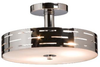 Semi-Flush Mts.-Drum Shade - 601533 - Light Center (The)