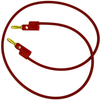 Test Lead, Red, 610Mm, 60V, 15A; Test Connector Type A Pomona - 50B6725 - Newark, An Avnet Company