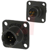 connector,metal circ,class a,straight plug,size 16,8 #16 solder pin contact - 70143470 - Allied Electronics, Inc.