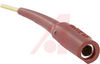 Adapter, Test; Banana Jack; 2500 V (RMS) (Max.); Red; degC (Max.) - 70198032 - Allied Electronics, Inc.