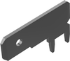 Pcb Terminal, 6.35Mm X 0.81Mm, Brass; Tab Size Metric Amp Te Connectivity - 17AH9770 - Newark, An Avnet Company