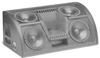 2-way high-output stage-monitor system - SM84 - Visual Sound, Inc.