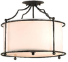 Semi-Flush Mts.-Drum Shade - 638300 - Light Center (The)