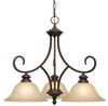 6005-ND3 RBZ Mid. Chandeliers-Glass Down - 781914 - Capital Lighting, Inc.