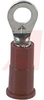 Terminal; Ring Tongue; ETP Copper; 22-18 AWG; 6 mm; 0.145 in.; Tin; Vinyl - 70113649 - Allied Electronics, Inc.