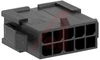 PLUG W/EARS;PANEL MOUNT;10 CIRCUITS - 70190778 - Allied Electronics, Inc.