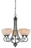 25325-OB Mid. Chandeliers-Glass Up - 408050 - Capital Lighting, Inc.