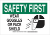 Personal Protection Sign - 128955 - Brady Corporation