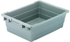 Akro-Mils 9.81 gal Gray Industrial Grade Polymer Industrial Grade Tub - 23 3/4 in Length - 17 1/4 in Width - 8 in Height - 34303 -- 34303