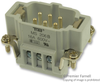 Rectangular Insert, Plug, 6 Position, Screw; Product Range Abb Thomas & Betts - 96B8638 - Newark, An Avnet Company