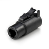 Amphenol Sine Systems ATHD06-1-8S, 1-Position ATHD Connector Plug, Contact Size 8 -- 39902