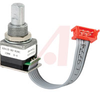 Encoder, Optical, 1/2 Inch Pkg, With Pushbutton, Connector, 050 Inch Centers - 70216929 - Allied Electronics, Inc.
