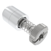 Captive Screw, M3 X 0.5, Press-in, TORX®/Slot Combination, Knurled Bright Knob - 52-37-53-4 - Southco