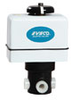 Three-Way Elliptical Valve, PP, Pneumatic, 2