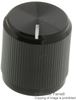 Straight Knurl Knob W/ Line Ind, 6.37Mm; Shaft Type Alcoswitch Te Connectivity - 77B7728 - Newark, An Avnet Company