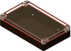 Enclosure, Junction Box, Pc, Black/clear; Enclosure Type Serpac - 72AC4075 - Newark, An Avnet Company