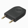 Male Insulated 6.35mm Shorting Link, Black - D3087-98 - Harwin Plc