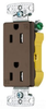 Duplex/Single Receptacle - RRD15ETR - Hubbell Incorporated