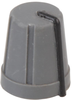 Knob, Soft Touch, D Shaft, Grey; Shaft Type Multicomp - 74M0187 - Newark, An Avnet Company