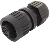 Circular Connector Receptacle 6 Position Cable; Product Range Hirschmann - 70C6864 - Newark, An Avnet Company