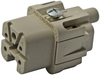 Insert, Female, 18-14 Awg, 4P+E; Product Range Ilme - 90W0555 - Newark, An Avnet Company