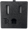 Conn, Nema 5-15R, 15A, 125Vac, Panel; Product Range Qualtek Electronics - 37AC2331 - Newark, An Avnet Company