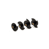 Cam, 4mm Bore, Cam Material- Acetal Black Insert Material - Brass - A 3Y 3M2Z04 - Stock Drive Products & Sterling Instrument - SDP/SI