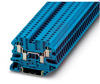 Multiple position modular terminal block w double screw connection Blue - 70170176 - Allied Electronics, Inc.