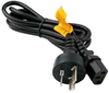 6ft IRAM 2073 (Argentina 3 pin) to C13 with H05VV-F 0.75mm&sup2; Power Cord - P-3712-06B - SFCable.com