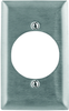 Wall Plate, Metal, 1 Gang, Satin; Accessory Type Hubbell Wiring Devices - 17M2918 - Newark, An Avnet Company
