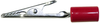 Alligator Clip, Red, 10A, 7.9Mm Jaw Open Rohs Compliant Mueller Electric - 28AK6678 - Newark, An Avnet Company