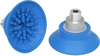 Flat suction cup (round) for very dynamic handling of smooth and oily workpieces SAF 60 NBR-45 M14x1.5-AG - 10.01.01.11455 - Schmalz Inc.