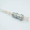 Thermocouple Feedthrough, Type R-S, 2 Pairs, Screw-type Connector, 0.5″ NPT Fitting - A0414-2-NPT - MPF Products, INC.