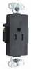 Duplex/Single Receptacle - TR26261-BK - Legrand - Pass & Seymour
