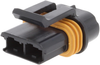 Housing, Rcpt, 2Pos, 46A, Black; Product Range Aptiv/delphi - 61AC8667 - Newark, An Avnet Company
