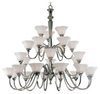 Large Chandeliers-Glass Shade - 342185 - Light Center (The)