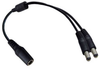 2 DC Power Cord Splitter (10pcs Bag) -- PDCMF122-10
