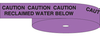 Identoline Underground Warning Tape - Reclaimed Water - 63050 - Brady Corporation