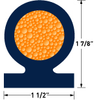 60 Durometer EPDM Profile Centerbulbs -- PR8133 - Image