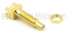 SSMC Jack Bulkhead PCB Connector .067 inch End Launch Solder Attachment - 2467-000-G91P-010 - Fairview Microwave Inc.