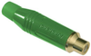 Rca Connector, Jack, 2Pos, 13.8Mm, Green; No. Of Contacts Amphenol - 23AC1103 - Newark, An Avnet Company