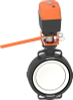Valves - Plastic-Valves - butterfly-Valves - double-eccentric -- 199145562 - Image