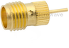SMA Female (Jack) Connector Tab Terminal, .200 inch Diameter, Solder Press-In - FMCN1378 - Fairview Microwave Inc.