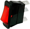 Rocker Switch, Spst, 20A, 125Vac, Panel; Switch Operation E-Switch - 15N9086 - Newark, An Avnet Company