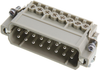 Heavy Duty Conn, Insert, Plug, 16+Pe Pos; Product Range Harting - 67X7476 - Newark, An Avnet Company