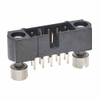5+5 Pos. Male DIL Vertical Throughboard Conn. Jackscrews - M80-5101022 - Harwin Plc
