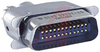 connector,micro-ribbon,top entry plug,for spring latch recept,24 ribbon contact - 70144886 - Allied Electronics, Inc.