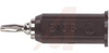 Connector; Banana Jack to Banana Plug; 2500 VDC; 5 A; Nickel Plated; Red; 50 de - 70197076 - Allied Electronics, Inc.