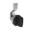 Quarter-Turn Cam Latch, Tall wing, 2mm  Grip, Not Sealed, Zinc Alloy, Powder Coat, Black - E5-1-125-020 - Southco