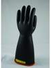 PIP Novax 155-2-14 Black/Orange 12 Rubber Full Fingered Work & General Purpose Gloves - Uncoated - Smooth Finish - 14 in Length - 616314-58844 - 616314-58844 - R. S. Hughes Company, Inc.